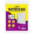 CHUPER 2 PK Twin Mattress Bags for Moving and Disposal - Waterproof Mattress Cover for Moving Twin Size Plastic Mattress Protect