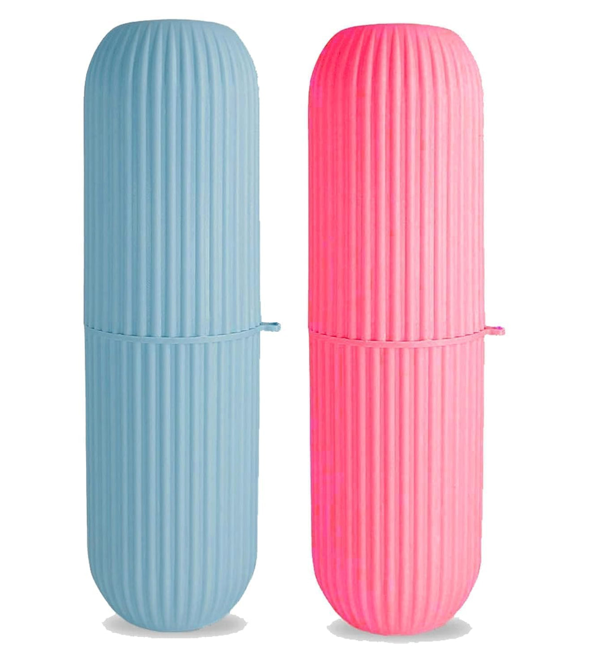 HK magic Capsule Shape Travel Toothbrush Toothpaste Case Holder Portable Toothbrush Storage Plastic Toothbrush Holder Random Mul