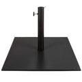 Best Choice Products 38.5lb Steel Umbrella Base, Square Weighted Patio Stand for Outdoor, Backyard, Market Umbrellas, Sun Shade 