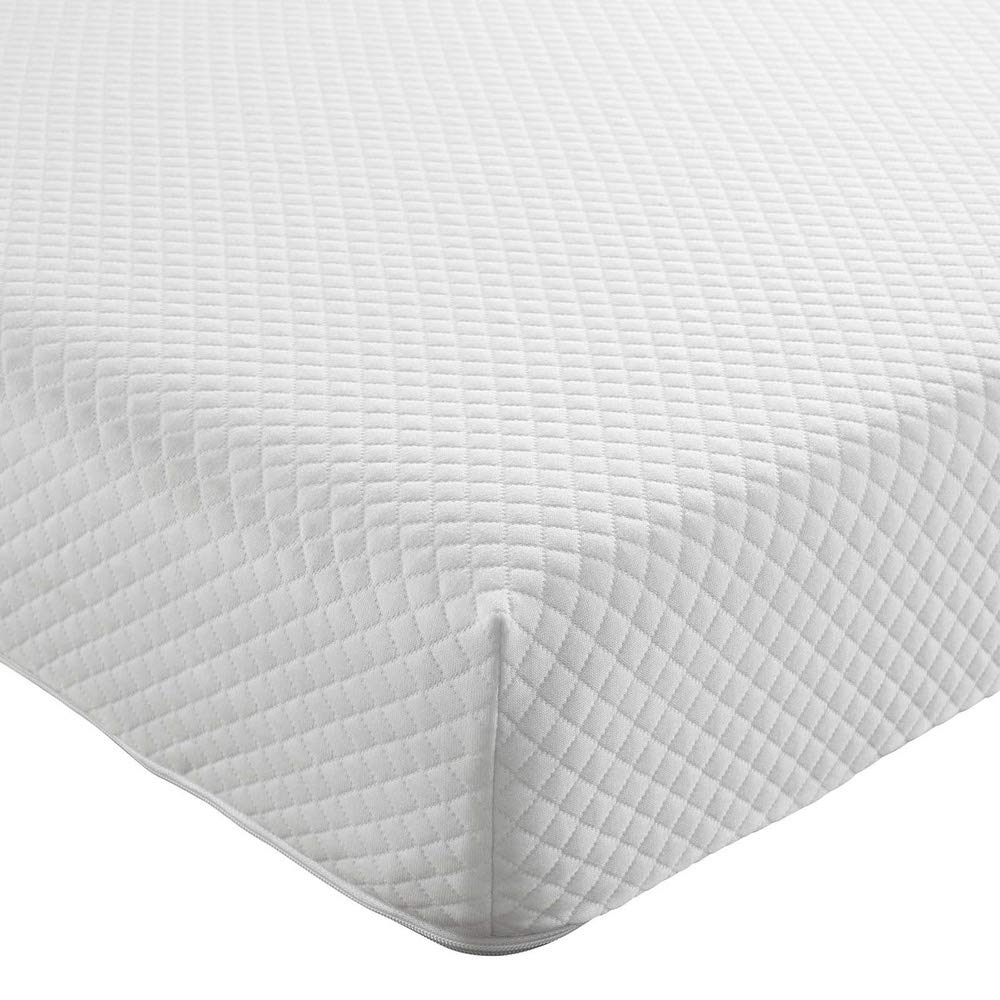 Modway Aveline Gel Infused Memory Mattress with CertiPUR-US Certified Foam, Queen, White