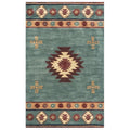 Alora Decor Ryder 12' X 15' Tribal Gray Blue/Rust/Burgundy/Tan/Khaki Rug