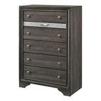 Acme Naima Wood Chest in Gray