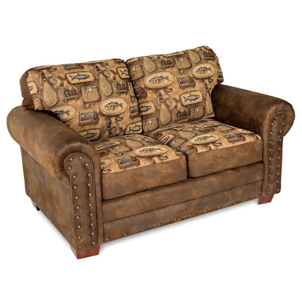 American Furniture Classics Model River Bend 4-Piece upholstery set, Brown