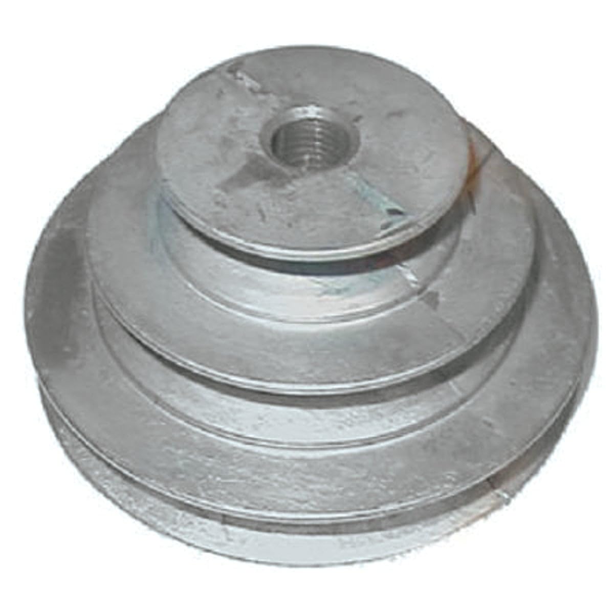 Chicago Die Cast 2 / 3 / 4 In. Dia. Zinc V Groove 3-Step Pulley