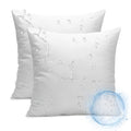 Ashler 20 X 20 Outdoor Pillows, Waterproof Inserts Set Of 2 Throw Pillow Inserts, Hypoallergenic Stuffer Sham Square Pillow Inse
