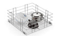 Toro Stainless Steel Plain Basket For Modular Kitchen Drawer/Trolley/Cabinet  Storage Organizer (Pl14X22X06)