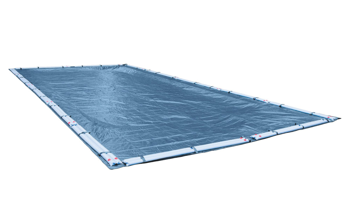 Pool Mate 351632Rpm Winter Pool Cover, Heavy-Duty Blue, 16 X 32 Ft Inground Pools