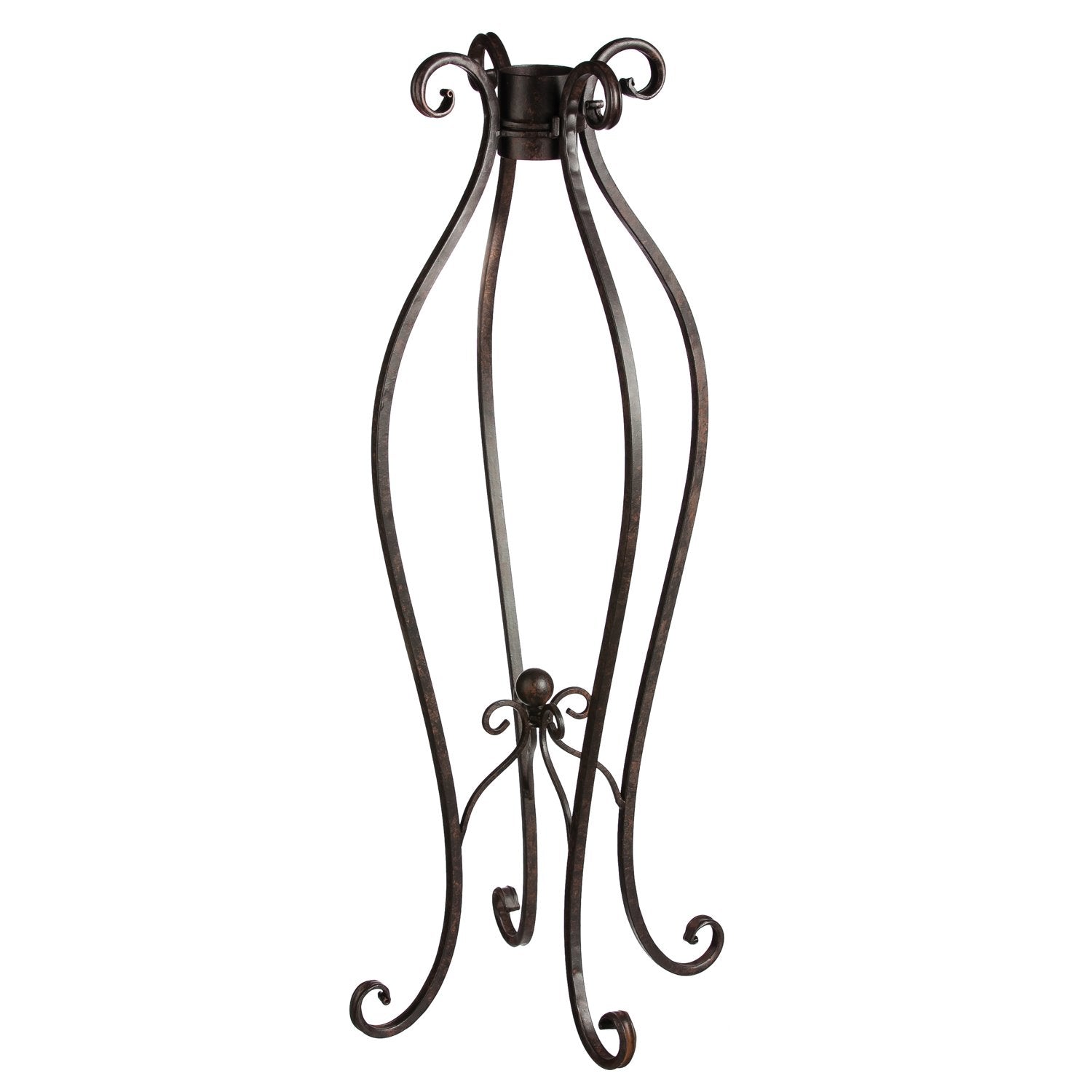 Evergreen Garden Spiral Iron Gazing Ball Stands