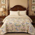 Paisley Floral Print AC Blanket Single Bed