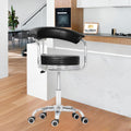Da Urban Classic Height Adjustable & Revolving Kids Chair With Wheels (Black) (1 Pc)