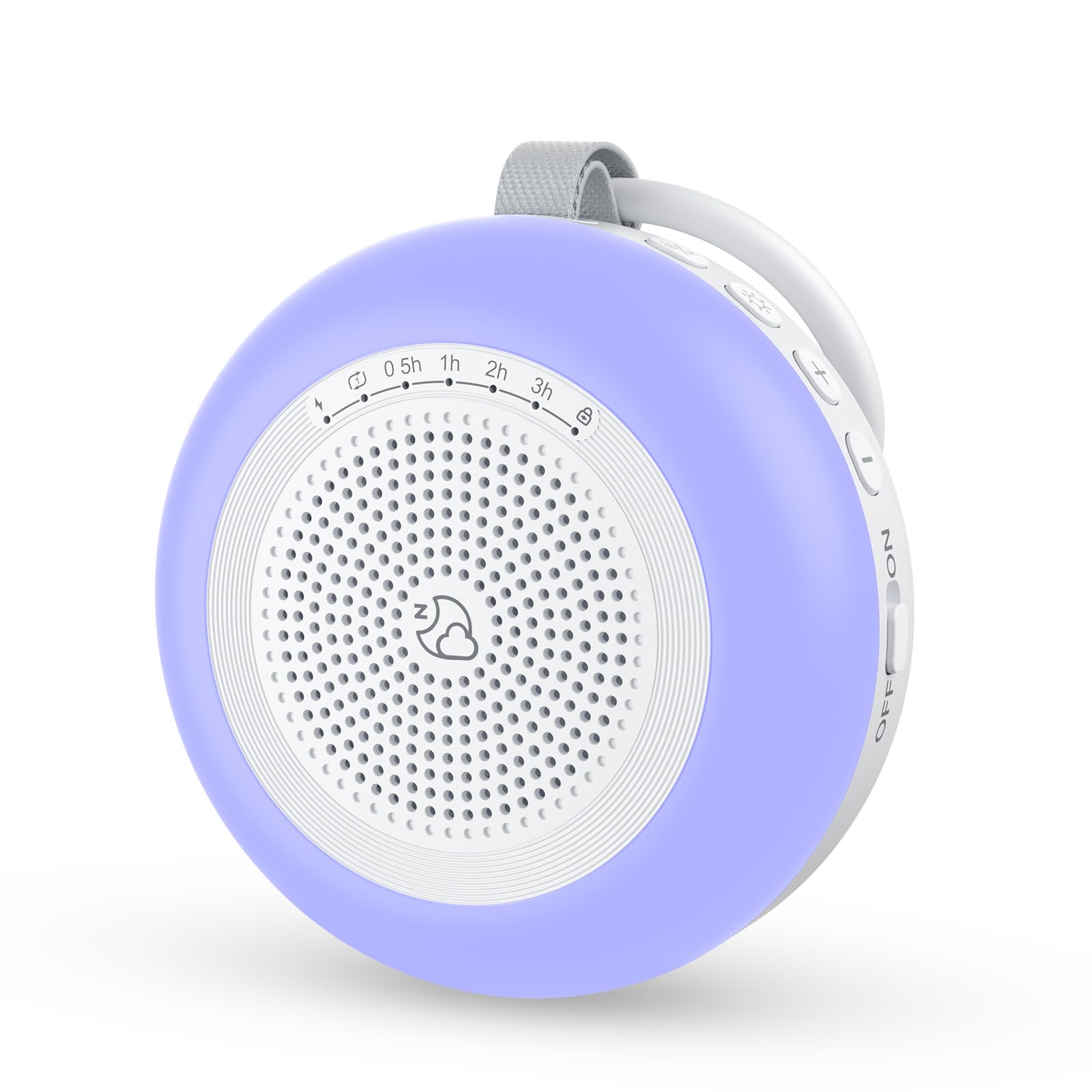 Portable Sound Machine for Baby,LEICEX White Noise Machine,33 Soothing Sound 10 Colors Night Light Sleep Machine for Baby Kids,T