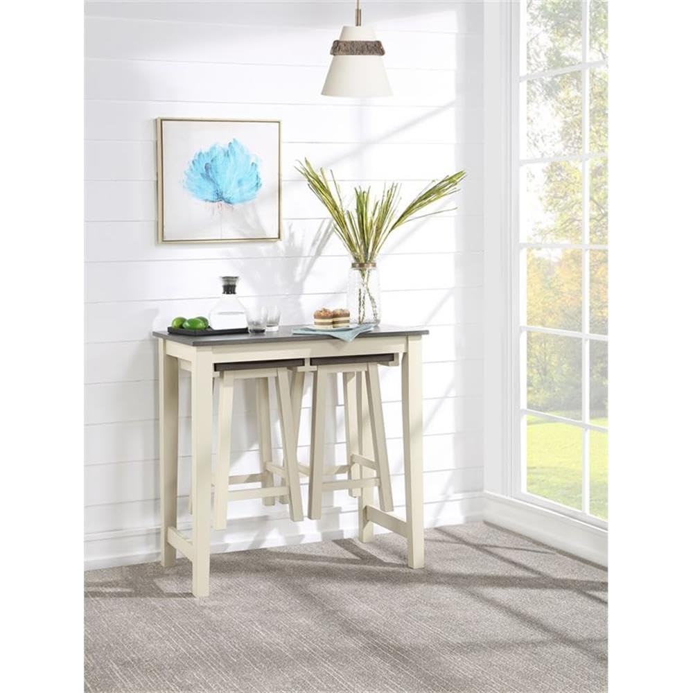 Acme Yobanna 3 Piece Counter Height Set