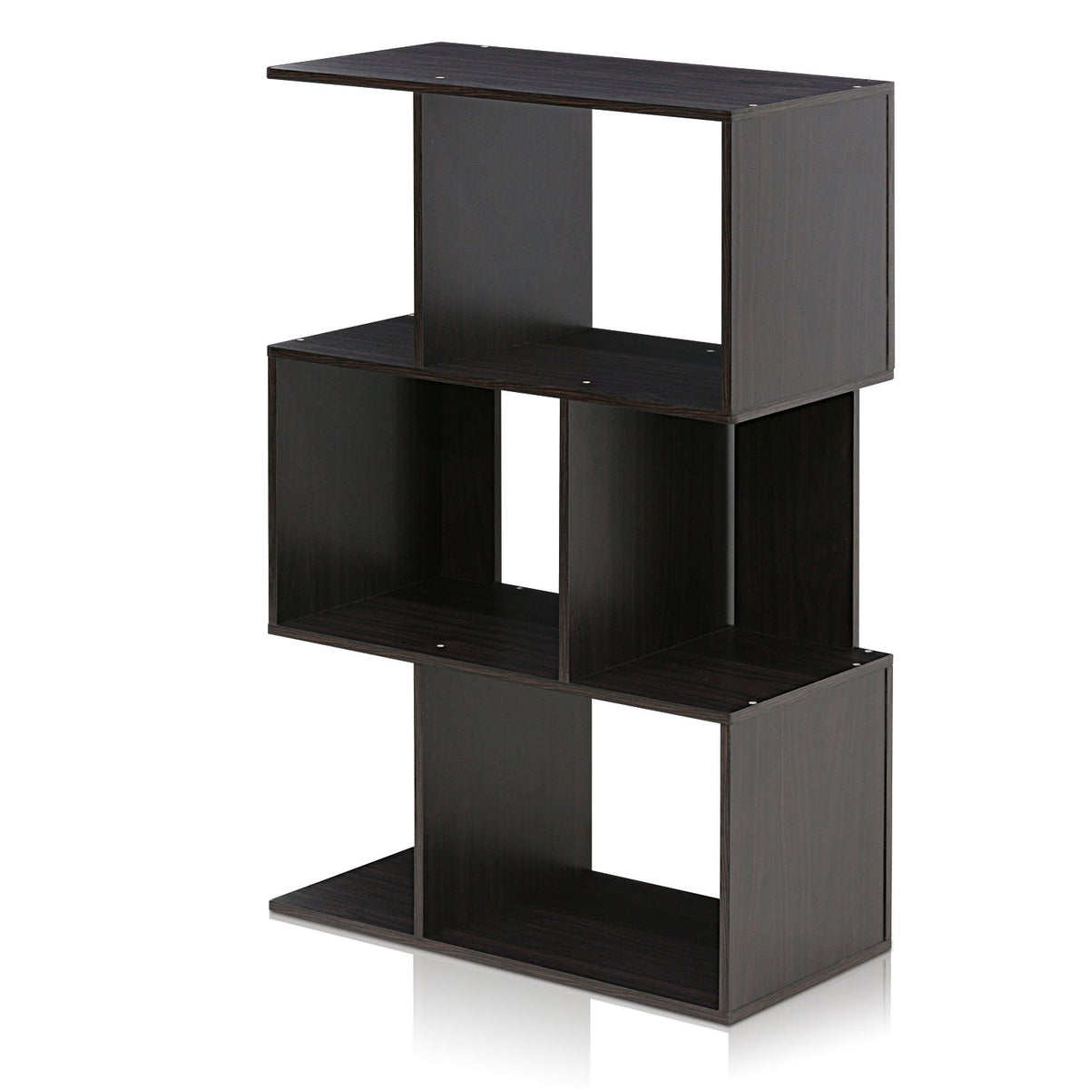 Furinno Simply Modern 3-Tier Open Book Shelf