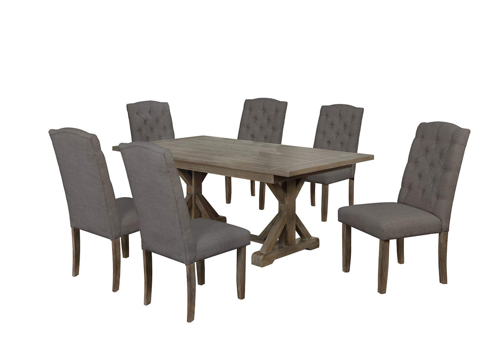 Best Quality Furniture Dining Chair, Gray