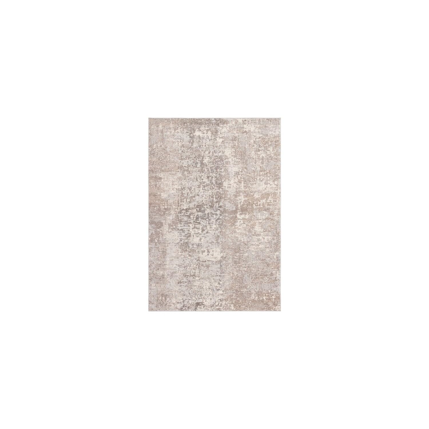SAFAVIEH Madison Collection Area Rug - 10 x 14, Grey & Beige, Modern Abstract Design, Non-Shedding & Easy Care, Ideal for High