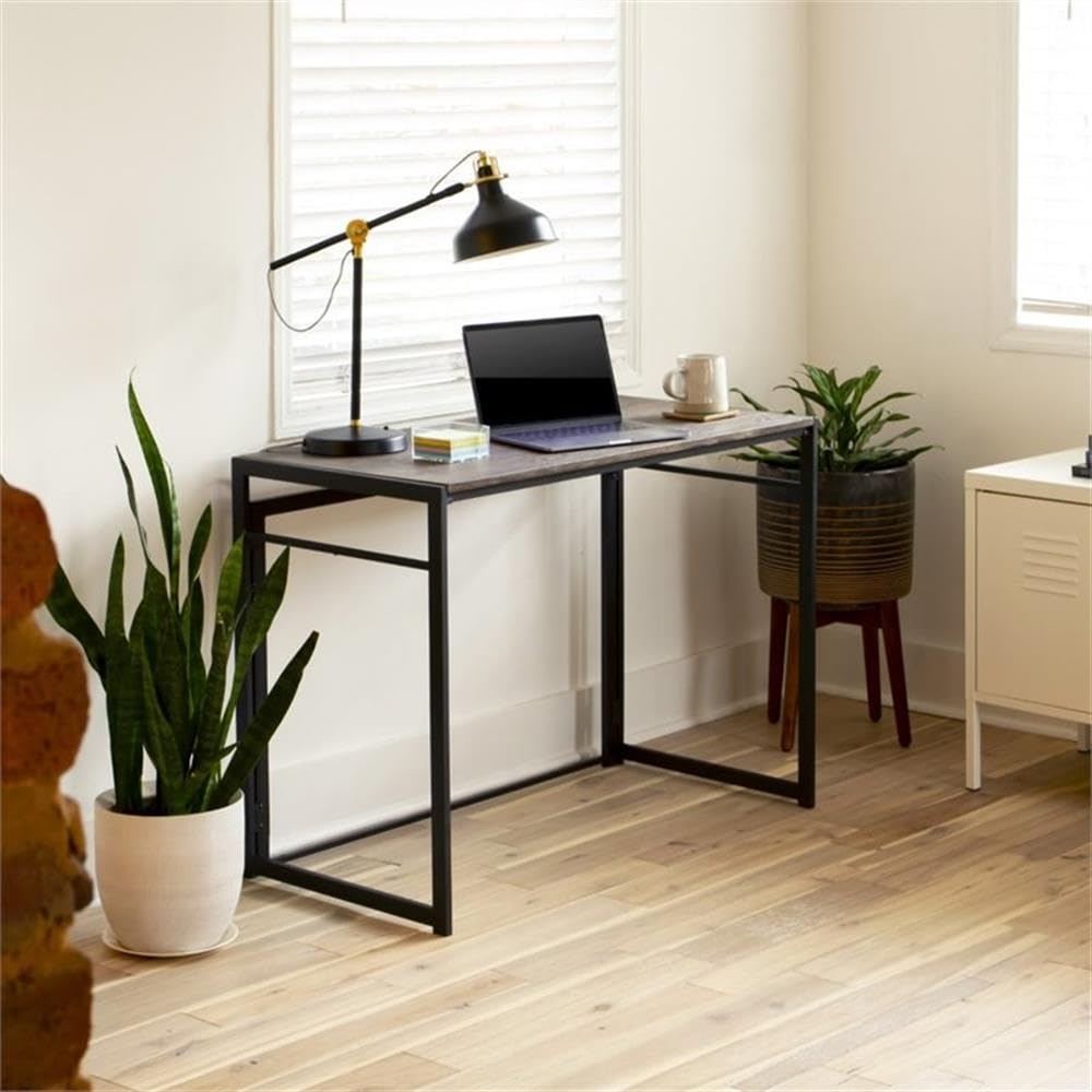 Flash Furniture Walker Rustic Home Office Folding Computer Desk - 40&quot;