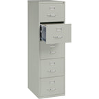 Lorell Llr48502 Commercial Grade Vertical File Cabinet, Light Gray