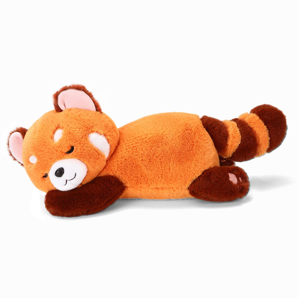Red Panda Stuffed Animal Pillow Cute Red Panda Plush Toy Panda Plushie Gift For Girlfriend Kids Birthday 13.7' Red Panda Pillow