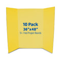 36 X 48 1 Ply Yellow Project Board Pack Of 10