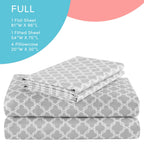 Comfort Spaces Coolmax Moisture Wicking Sheet Set Soft, Fade Resistant, All Elastic Deep Pocket Fits Up To 16' Mattress - Warm Weather Cooling Sheets For Night Sweats, Full, Charcoal, 4 Piece
