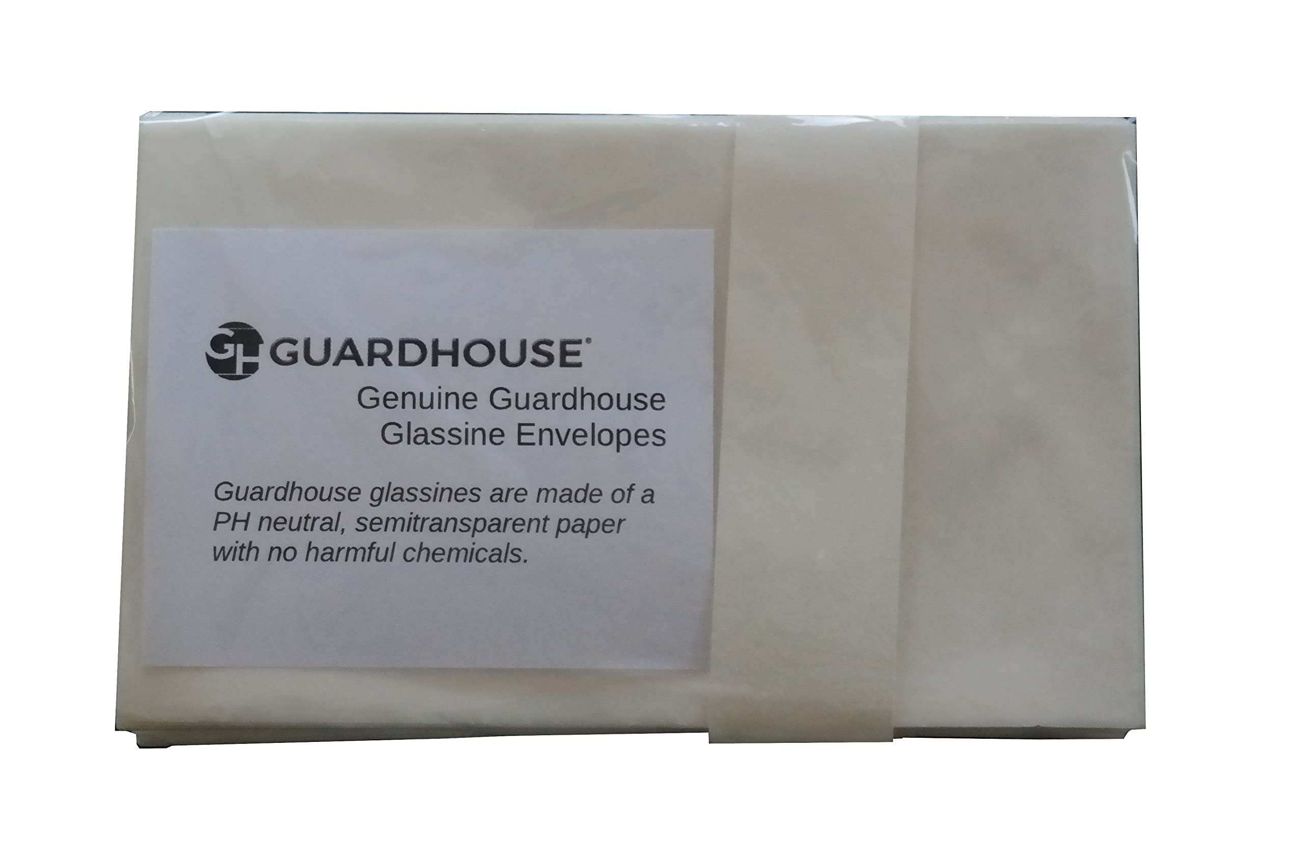 Guardhouse Glassine #4.5 Envelopes 3 1/8 X 5 1/16    79.5 X 128.5Mm Pack Of 100