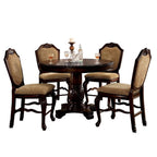 Acme Chateau De Ville Counter Height Table in Espresso