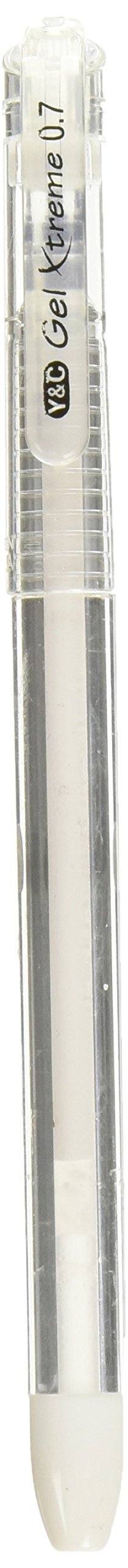 Y&C Gel Xtreme Pen.7Mm Pastel White, 0.7Mm