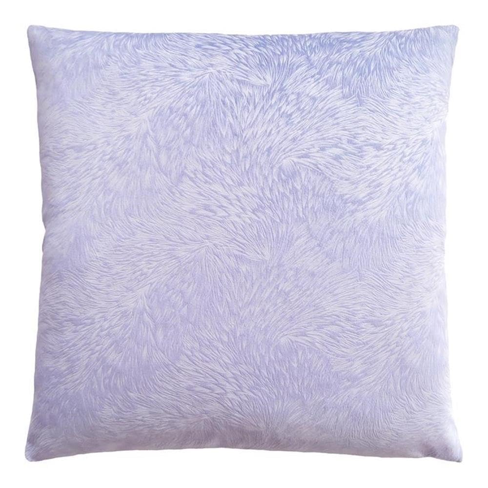 Monarch Specialties 9324, 18 X 18 Square, Insert Included, Decorative Throw, Accent, Sofa, Couch, Bedroom, Polyester, Hypoallergenic, Modern Pillow 18"X 18" Light Purple Feathered Velvet 1Pc