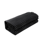 Vevor Sound Dampening Blanket, 96 X 80, Extra Large Studio Grommeted Soundproof Blanket With Grommets, Light Blocker For Door Ac