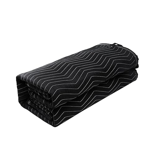 Vevor Sound Dampening Blanket, 96 X 80, Extra Large Studio Grommeted Soundproof Blanket With Grommets, Light Blocker For Door Ac