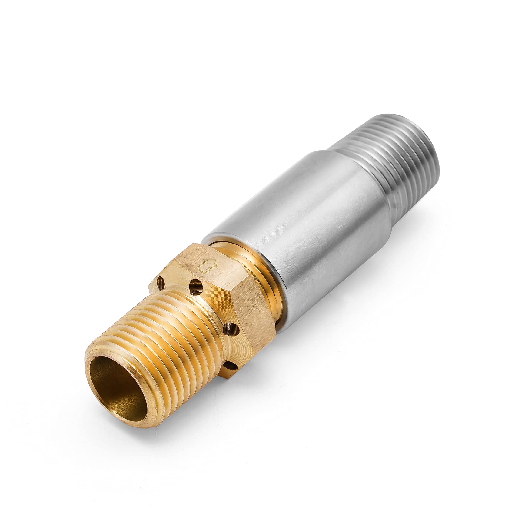 Stanbroil Liquid Propane Fire Pits 1/2' Air Mixer Valve - High Capacity 90K Btu Stainless Steel