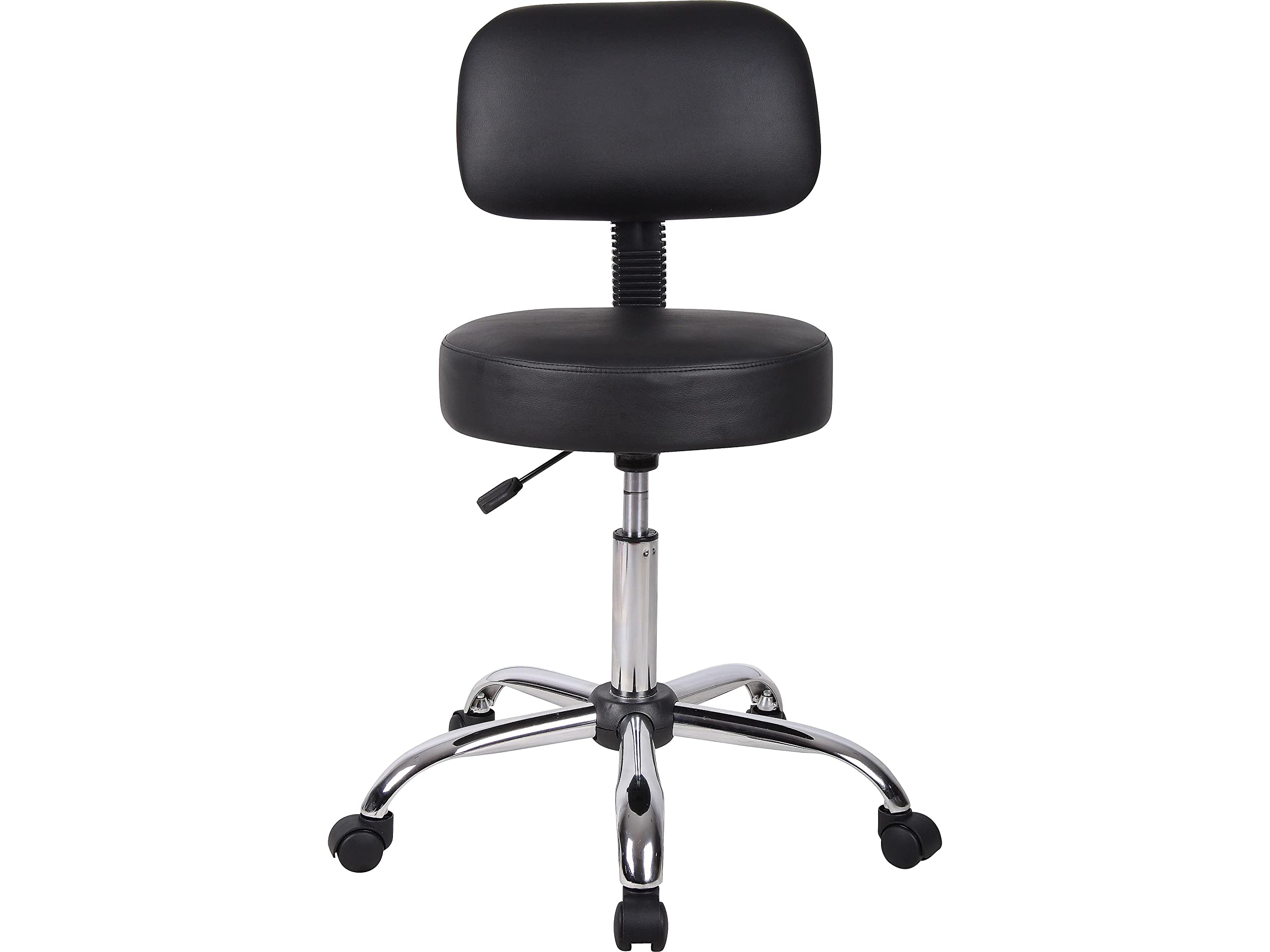 Be Well Medical Spa Professional 26.5-Inch Drafting Stool, Black (B245-BK) B245-BK