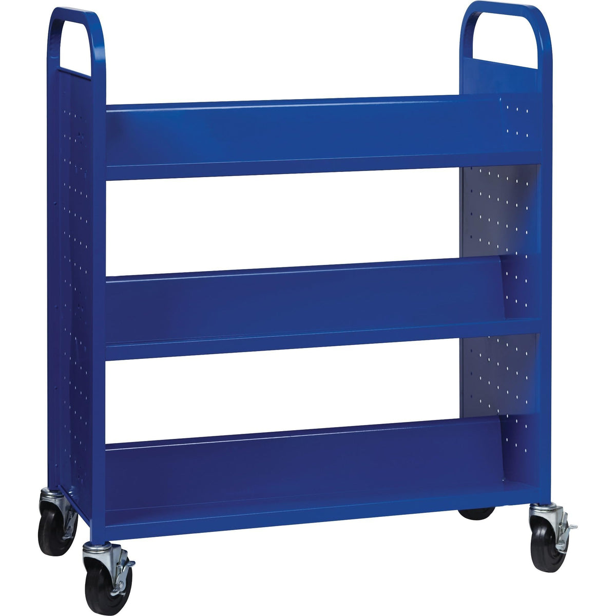 Lorell Llr99932 - Lorell Double-Sided Book Cart