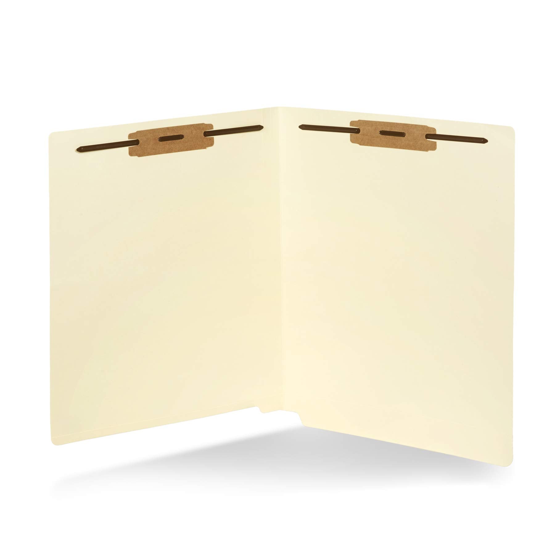 50 End Tab Fastener File Folders - Reinforced Straight Cut Tab - Designed To Organize Standard Medical Files And Office Document