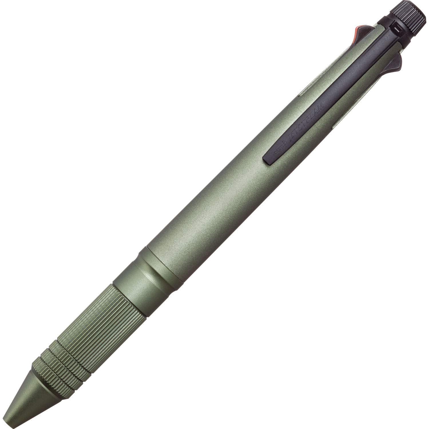 Uni Jetstream 4&1 Metal Edition, 0.5Mm Ballpoint Pen (Black, Red, Blue, Green) And 0.5Mm Mechanical Pencil, Dark Green (Msxe5200