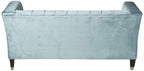 ACME Honor Loveseat - 52786 - Blue-Gray Velvet