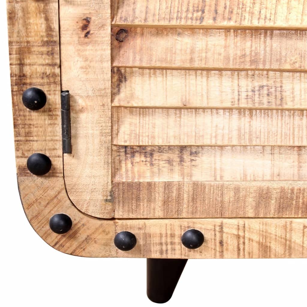 Vidaxl Tv Cabinet Rough Mango Wood 47.2''X11.8''X19.7''