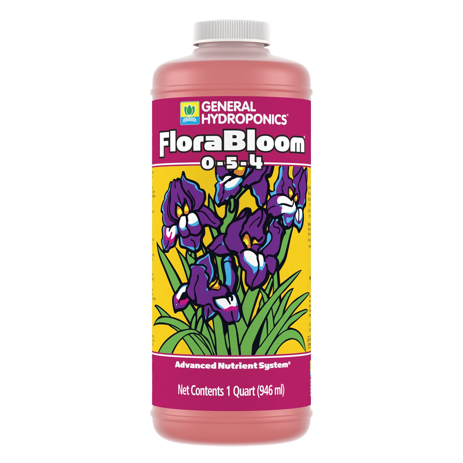 General Hydroponics Florabloom 0-5-4, Use With Floramicro & Floragro For A Tailor-Made Nutrient Mix, Provides Nutrients For Repr