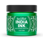 Speedball India Ink, Bright Emerald, 1-Ounce