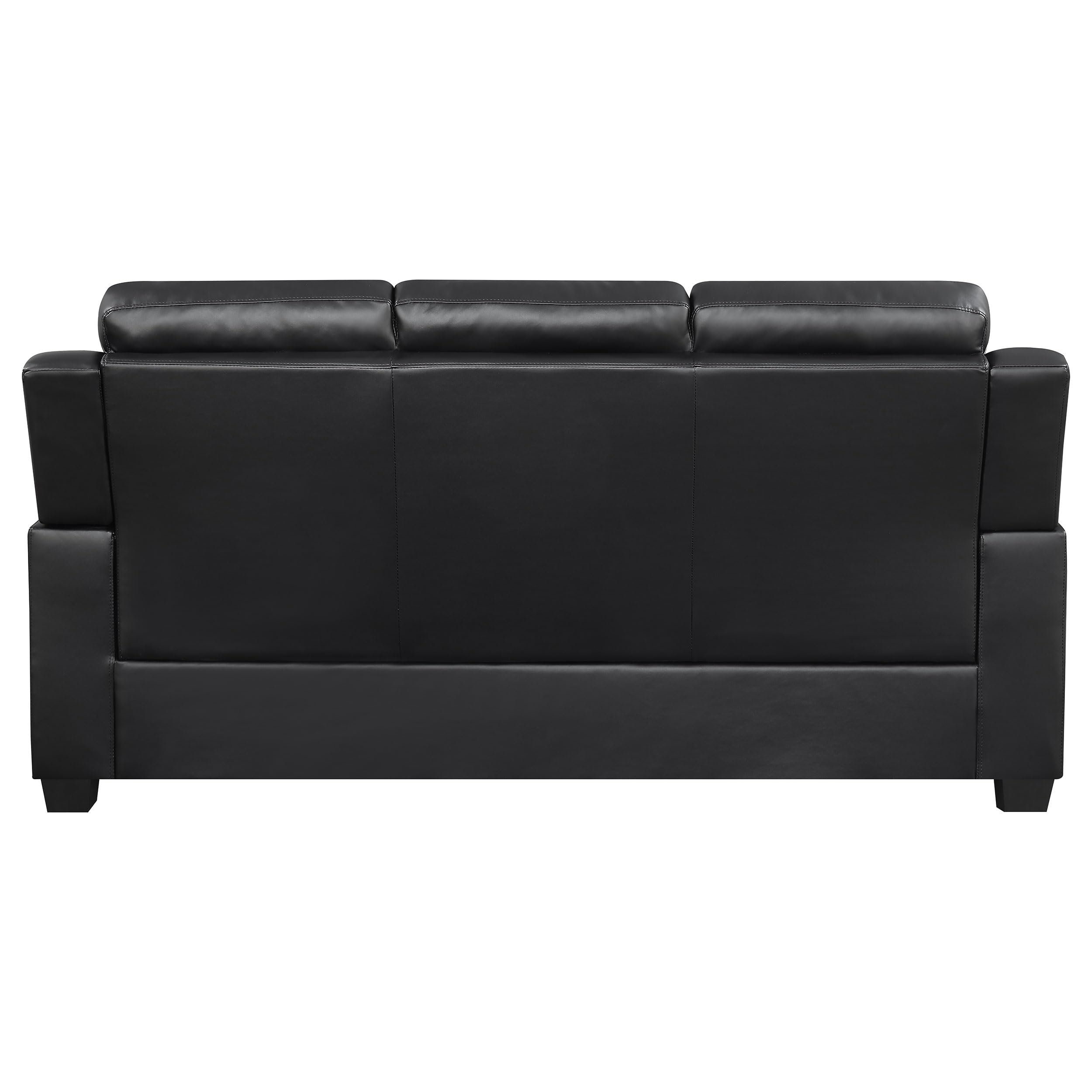 Coaster Finley 2-Piece Sofa Set, Black