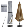 Neween Patio Umbrella Cover Outdoor, Waterproof Umbrella Covers For 7Ft To 11Ft Patio Umbrellas, Durable Heavy Duty Market Paras