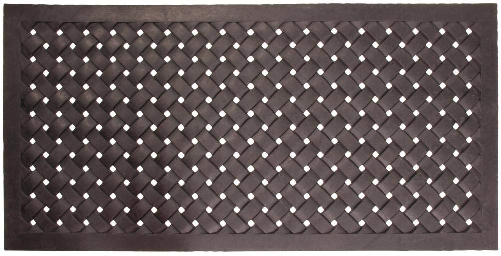 Esschert Design Double Rubber Braided Doormat