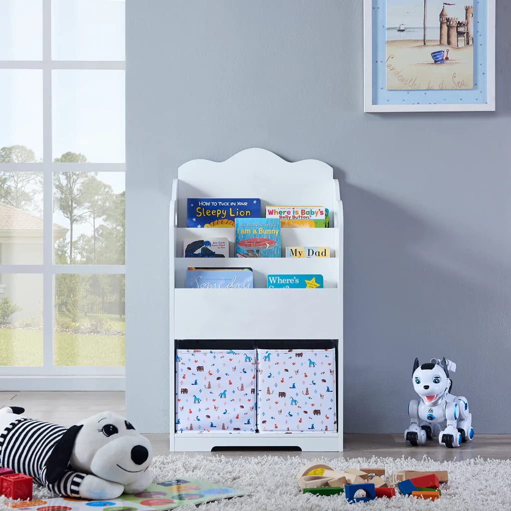 Kids Funnel Victoria Kids Bookcase with Toy Storage