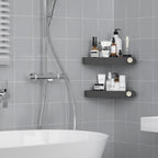Sotfamily Shower Caddy Corner, 2 Pack Adhesive Corner Shower Shelves For Inside Shower, Plastic Shower Organizer For Bathroom St