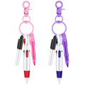 Sabary Mini Highlighter Nurse Pen Pack Set Nurse Pens For Badge Include Pink And Purple Tip Highlighter 2 Permanent Marker And 2