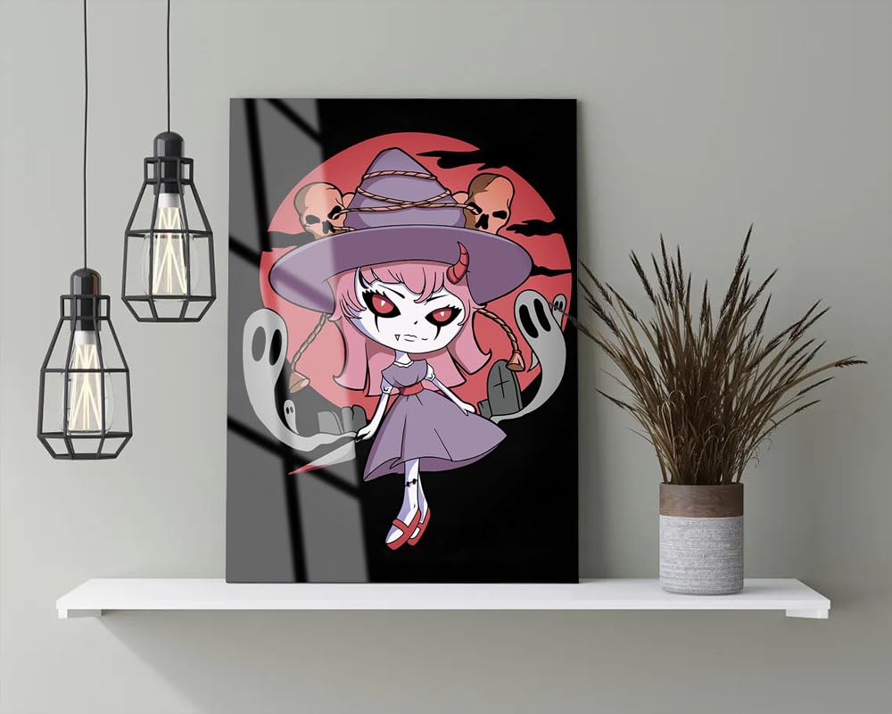 DesignSkinz Wall Art | Acrylic Glossy Printed Frame|Home Decor for Living Room, Bedroom, Office, Study, Shelf (9x11inch)  Paste