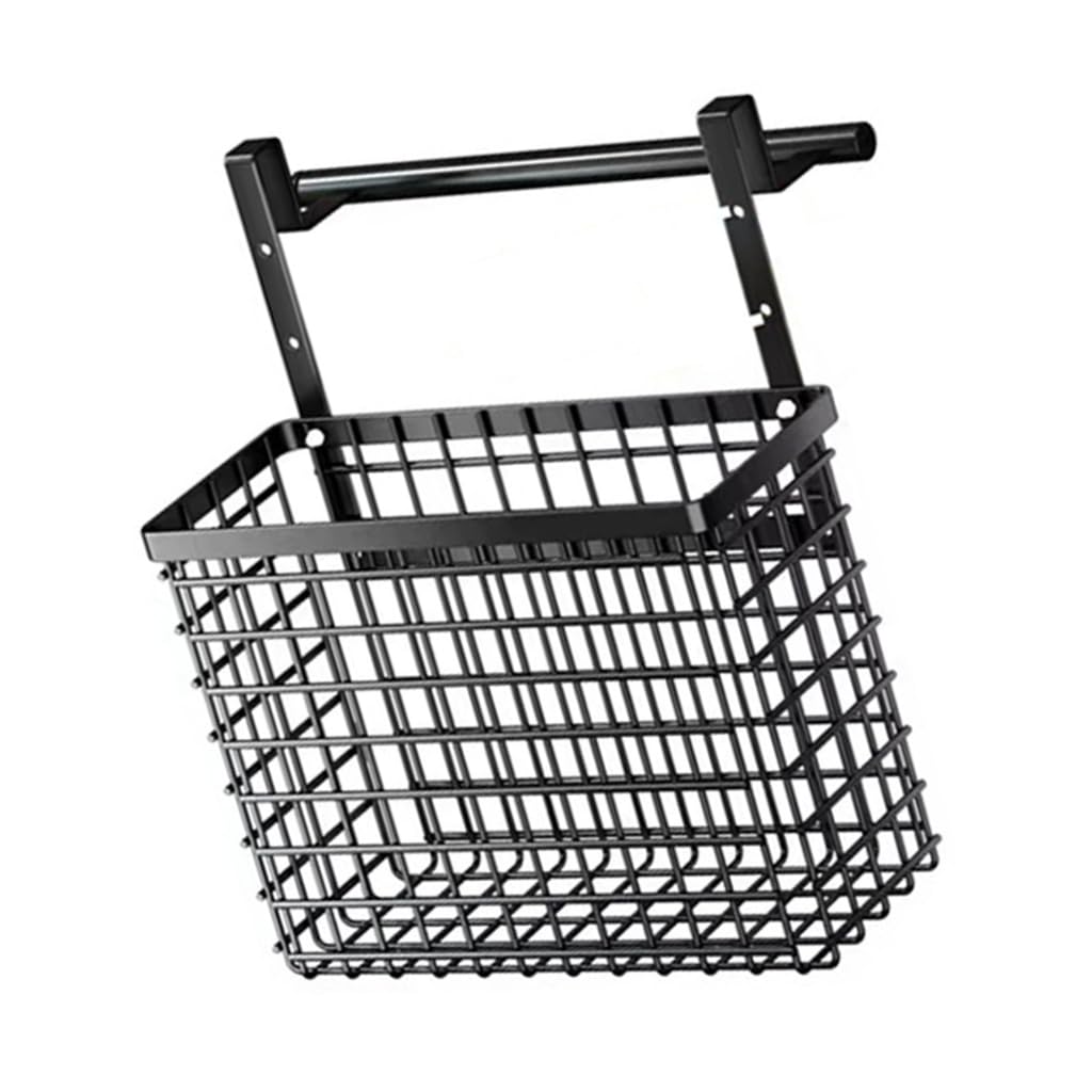 Hanging Over Cabinet Door Basket For Fruit And Vegetable Under Wall Mounted Sink Organiser Bathroom Storage Rack