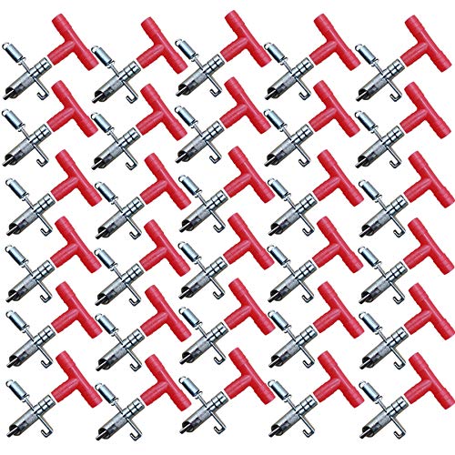 Tihood 30Pcs Automatic Rabbit Nipple Drinker Feeder Mouse Rabbit Waterer Bunny Rodent Poultry Watering System