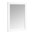 Amazon Basics Rectangular Wall Mount Mirror 16 x 20, Standard Trim, White