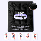 Abene Mattress Topper Full For Back Pain Relief, Extra Thick Mattress Pad Pillowtop, Soft Mattress Protector Cover With 8''-21''